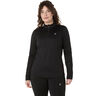 Core Winter 1/2 Zip Koszulka do biegania Kobiety - czarny, 