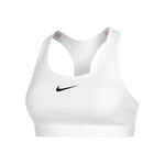 Nike ODZIEŻ Nike Swoosh Medium Stanik Sportowy Kobiety-Biały