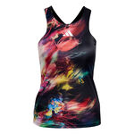adidas ODZIEŻ adidas Melbourne Y-Tank Top Kobiety-Czarny,Wielokolorowy