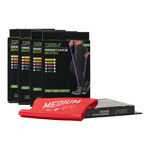TOOLZ Akcesoria na fitness TOOLZ Terra Band-M (Medium) Wstążki-Czerwony