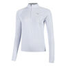 Velocity Cloudspun 1/4 Zip Koszulka do biegania Kobiety - niebieski, 