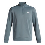 Under Armour ODZIEŻ Under Armour Quarter Half-Zip Długi Rękaw Mężczyźni-jasnoniebieski