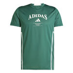 adidas ODZIEŻ adidas Designed For Training Intense Koszulka Mężczyźni-Zieleń,Biały