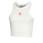 Quiet Please ODZIEŻ Quiet Please Crossroad Ribbed Tank Top Kobiety-Biały