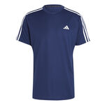 adidas ODZIEŻ adidas Training Essential Base 3 Stripes Koszulka Mężczyźni-Ciemnoniebieski,Biały