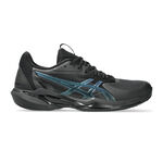ASICS Buty tenisowe ASICS Solution Speed FF 3 Night Energy Buty Do Tenisa Ziemnego Kobiety-Czarny,Niebieski