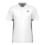 HEAD ODZIEŻ HEAD Slice Polo Mężczyźni-Biały