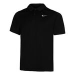 Nike Odzież tenisowa Nike Dri-Fit Solid Polo Mężczyźni-Czarny