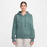 Nike ODZIEŻ Nike Phoenix Fleece Full-Zip Bluza Dresowa Kobiety-Szałwia