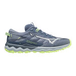 Mizuno Buty do biegania Mizuno Wave Daichi 7 But trailowy Kobiety - szary, zieleń
