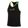 Speed V Tank Top Kobiety-Czarny,Petrol