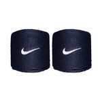 Nike ODZIEŻ Nike Swoosh Classic Opaska przeciwpotna Unisex - ciemnoniebieski, biały