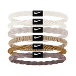 Nike ODZIEŻ Nike Flex Opaska Do Włosów Opakowanie 6 Szt.-Wielokolorowy,Sand