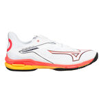 Mizuno Buty tenisowe Mizuno Wave Exceed Tour 6 Buty Do Tenisa Allcourt Mężczyźni-Biały,Koral