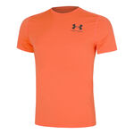 Under Armour ODZIEŻ Under Armour Heatgear Fitted Koszulka Mężczyźni-Pomarańczowy