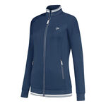Dunlop ODZIEŻ Dunlop Club Knitted Kurtka Treningowa Kobiety-Ciemnoniebieski