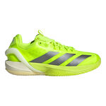adidas Buty tenisowe adidas Adizero Cybersonic Buty Do Tenisa Ziemnego Kobiety-Limonka,Srebrny