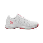 Wilson Buty tenisowe Wilson Rush Pro Buty Do Tenisa Allcourt Dzieci-Biały,Fiolet
