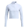 Launch Elite Half Zip Koszulka do biegania Kobiety - niebieski, 