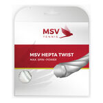 MSV MSV Hepta-Twist Zestaw Naciągów 12m-Biały