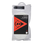 Dunlop Owijki Dunlop U-Sweat Opakowanie 30 Szt.-Biały