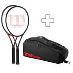 Wilson 2x CLASH 100L V3.0 FRM plus Schlägertasche