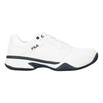 Fila Buty tenisowe Fila Campo Buty Do Tenisa Allcourt Kobiety-Biały,Ciemnoniebieski