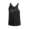 Dri-Fit One Tank Top Dziewczynki-Czarny