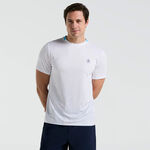 Original Penguin ODZIEŻ Original Penguin Performance Ombre Koszulka Mężczyźni-Biały