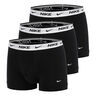 Essential Cotton Stretch Trunk Bokserki sportowe Opakowanie 3 szt. Mężczyźni - czarny, biały