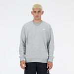 New Balance ODZIEŻ New Balance Essentials French Terry Bluza Mężczyźni-Szary