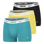 Nike ODZIEŻ Nike Everyday Cotton Stretch Bokserki Opakowanie 3 Szt. Mężczyźni-Czarny,Wielokolorowy