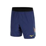 Mizuno ODZIEŻ Mizuno Frontier 8in Amplify Szorty Mężczyźni-Niebieski