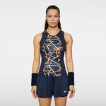 JLindeberg ODZIEŻ JLindeberg Miria Printed Tank Top Kobiety-Ciemnoniebieski,Pomarańczowy