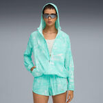 Puma ODZIEŻ Puma Velocity AOP Woven Kurtka do biegania Kobiety - zieleń, 