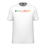 HEAD ODZIEŻ HEAD Rainbow Koszulka Mężczyźni-Biały