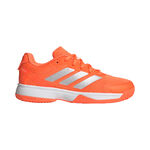 adidas Buty tenisowe adidas  Ubersonic buty do tenisa allcourt Dzieci-pomarańczowy, srebrny