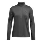 Under Armour ODZIEŻ Under Armour Tech 1/2 Zip Długi Rękaw Kobiety-Szary
