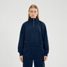 Carrera 1/4 Zip Długi Rękaw Kobiety - ciemnoniebieski, 