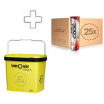 Balls Unlimited Piłka z wewnętrznym ciśnieniem Balls Unlimited Code Red Puszka 4 Szt.