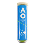 Dunlop Piłki tenisowe Dunlop Australian Open Puszka 4 Szt.
