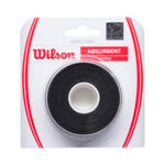 Wilson Owijki Wilson Dry Opakowanie 3 Szt.-Czarny