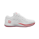 Wilson Buty tenisowe Wilson Rush Pro Ace Buty Do Tenisa Allcourt Dzieci-Biały,Fiolet