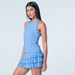 Lucky in Love ODZIEŻ Lucky in Love High Neck Action Tank Top Kobiety-Jasnoniebieski
