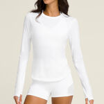 Wilson Długi Rękaw Wilson W All Day Long Sleeve Długi Rękaw -biały