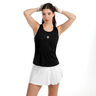 Crew Racerback Tank top Kobiety-czarny