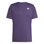 adidas ODZIEŻ adidas Club Koszulka Mężczyźni-Fioletowy