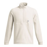 Under Armour ODZIEŻ Under Armour Expanse Fleece Half-Zip Bluza Mężczyźni - krem, czarny