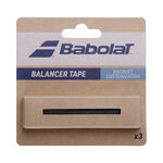 Babolat Akcesoria do rakiet Babolat Balancer Tape 3x3 Taśma Ołowiana-Czarny