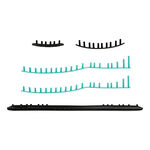 HEAD Akcesoria do rakiet HEAD Prestige Boom Team 2024 Zestaw Pasków Z Oczkami-Czarny,Zieleń